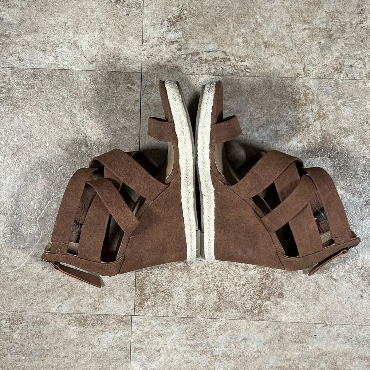 Other Brash Womens 4.5 Inch Wedge High Heels Sandals Size 7W Size US 7 / IT 37 - 6 Thumbnail