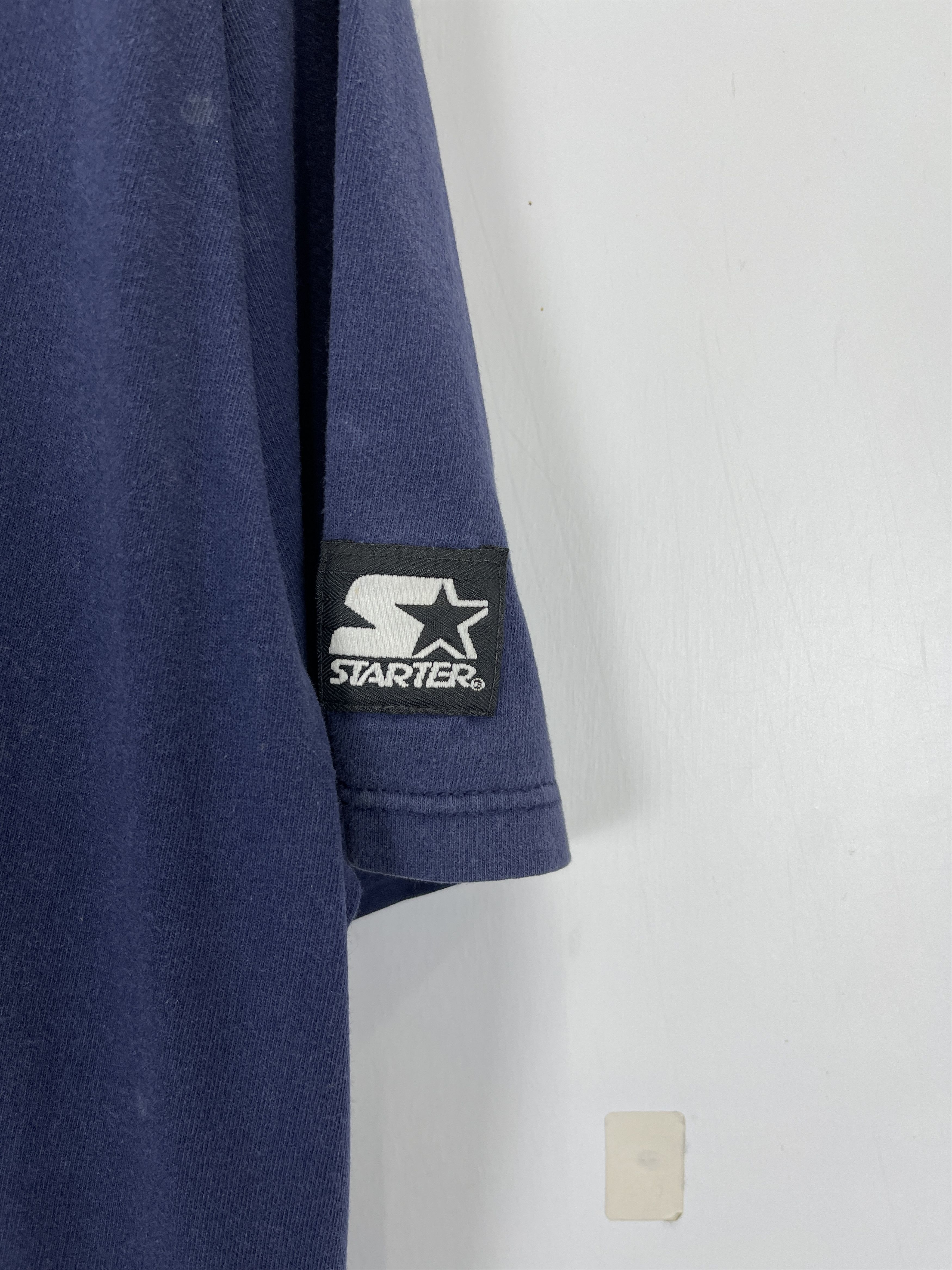 NFL × Starter × Vintage 90s Vintage Denver Broncos Super Bowl XXXII Tee TA0440 Size US L / EU 52-54 / 3 - 5 Thumbnail