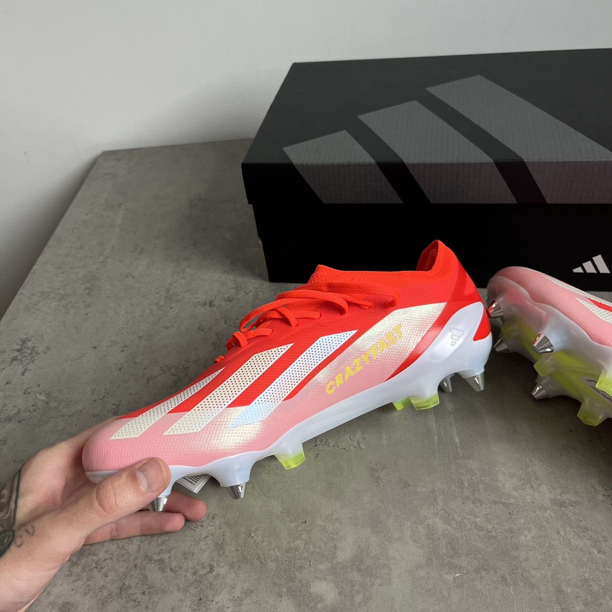 Adidas New! Adidas Crazyfast Elite Boots 42 Size US 8 / EU 41 - 7 Thumbnail