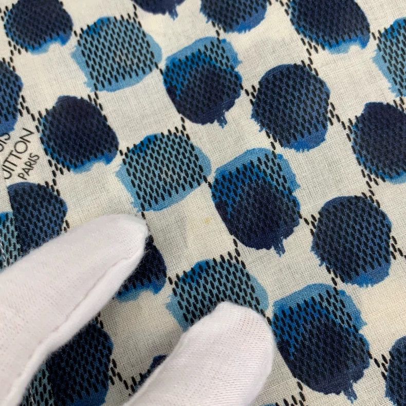 Louis Vuitton Louis Vuitton Blue polka-dot cotton long-sleeve shirt with Size US L / EU 52-54 / 3 - 7 Thumbnail