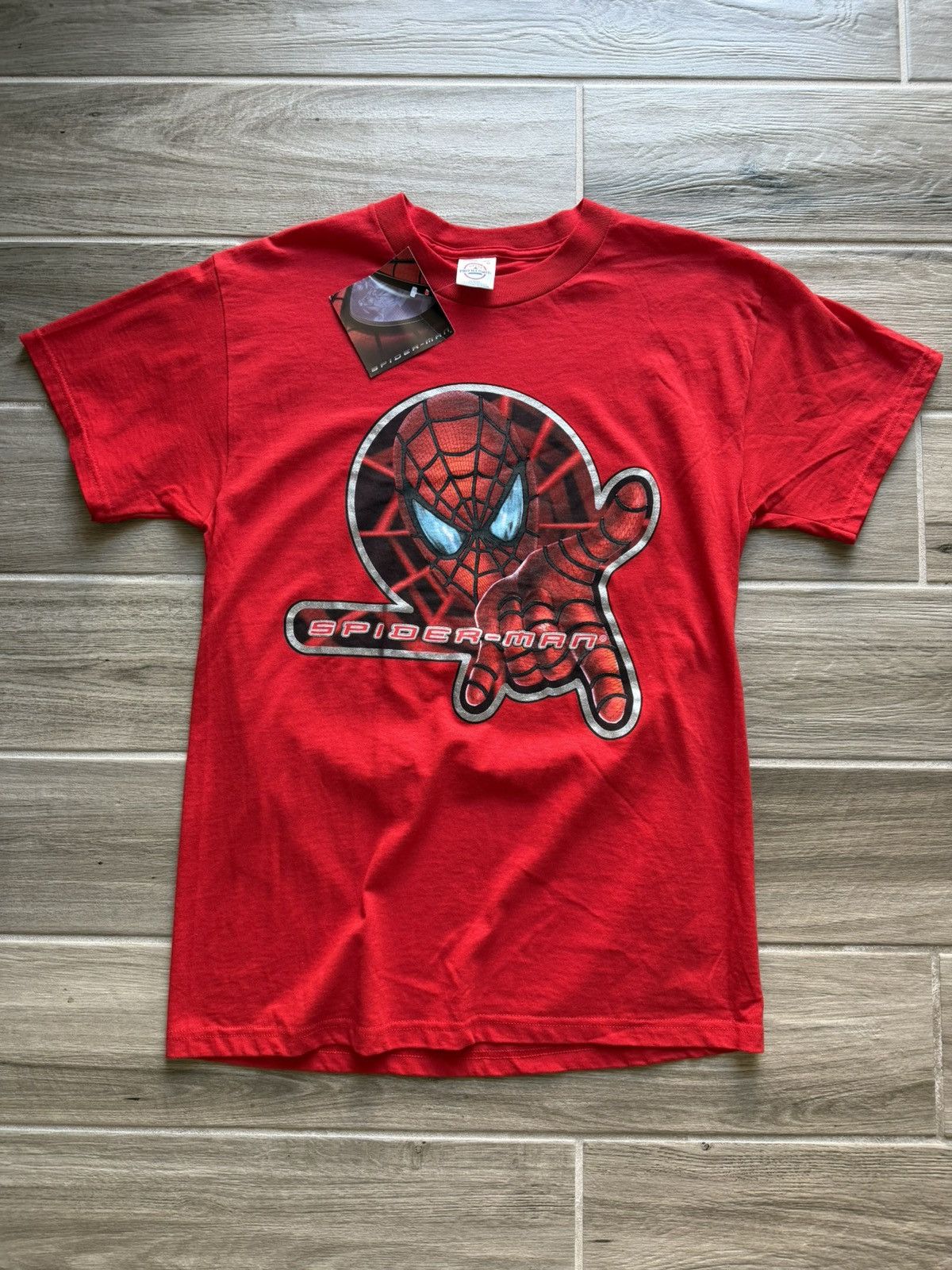Marvel Comics Vintage 2002 NWT Spider-Man Movie Promo T-Shirt Size Medium Size US M / EU 48-50 / 2 - 1 Thumbnail