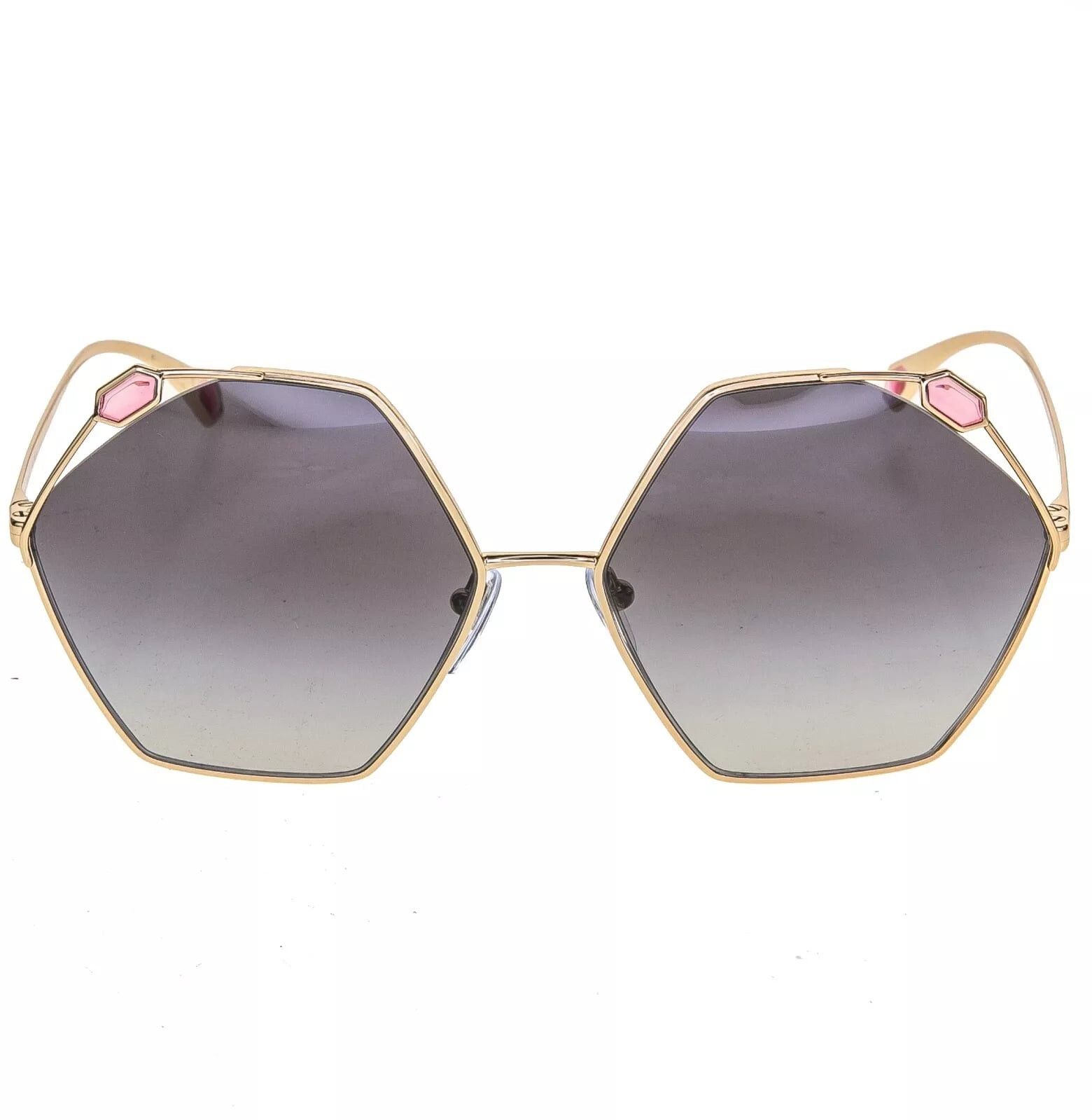 Bvlgari BVLGARI SERPENTEYES BV6160 Pink Geometric Sunglasses 6160 Size ONE SIZE - 5 Thumbnail