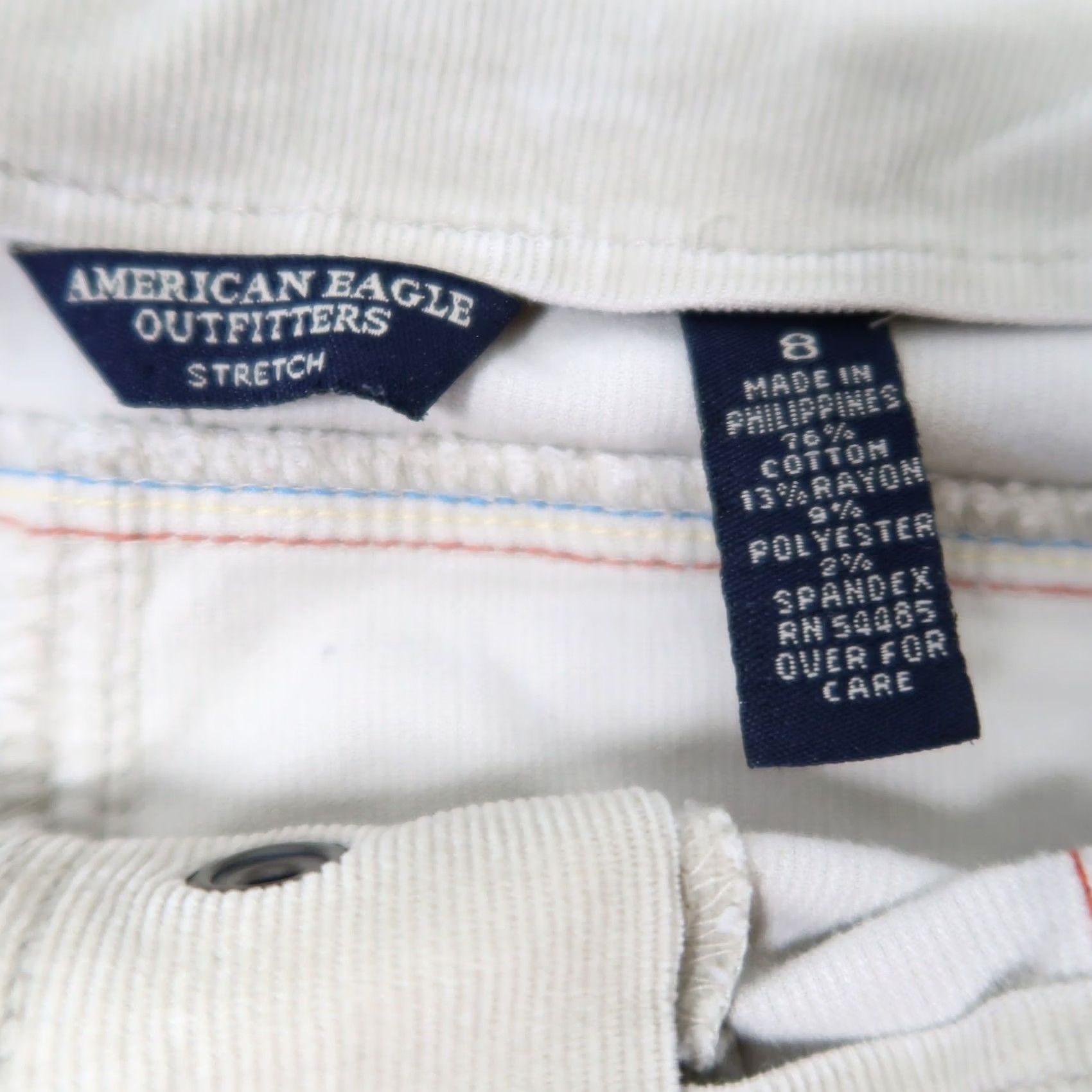 American Eagle Outfitters VINTAGE American Eagle Skirt 8 tan corduroy mini Y2K Women Size 30" / US 8 / IT 44 - 5 Thumbnail