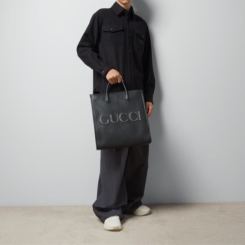 Gucci o1s1wg110225 Size: OS / Tote Bag in Black Size ONE SIZE - 10 Thumbnail