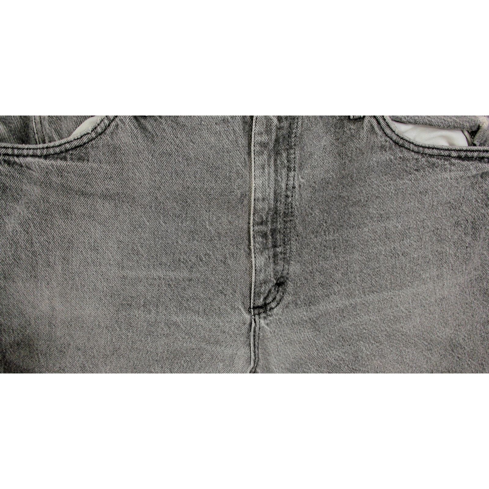 Lee Lee Vintage 80s Made in USA Charcoal Acid Wash Jeans 38x32 Size US 38 / EU 54 - 13 Thumbnail