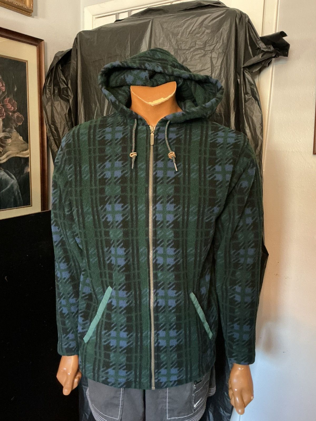 L.L. Bean Vintage L.L. Bean Polartec Pile Fleece Zip Hooded Jacket Size US S / EU 44-46 / 1 - 7 Thumbnail