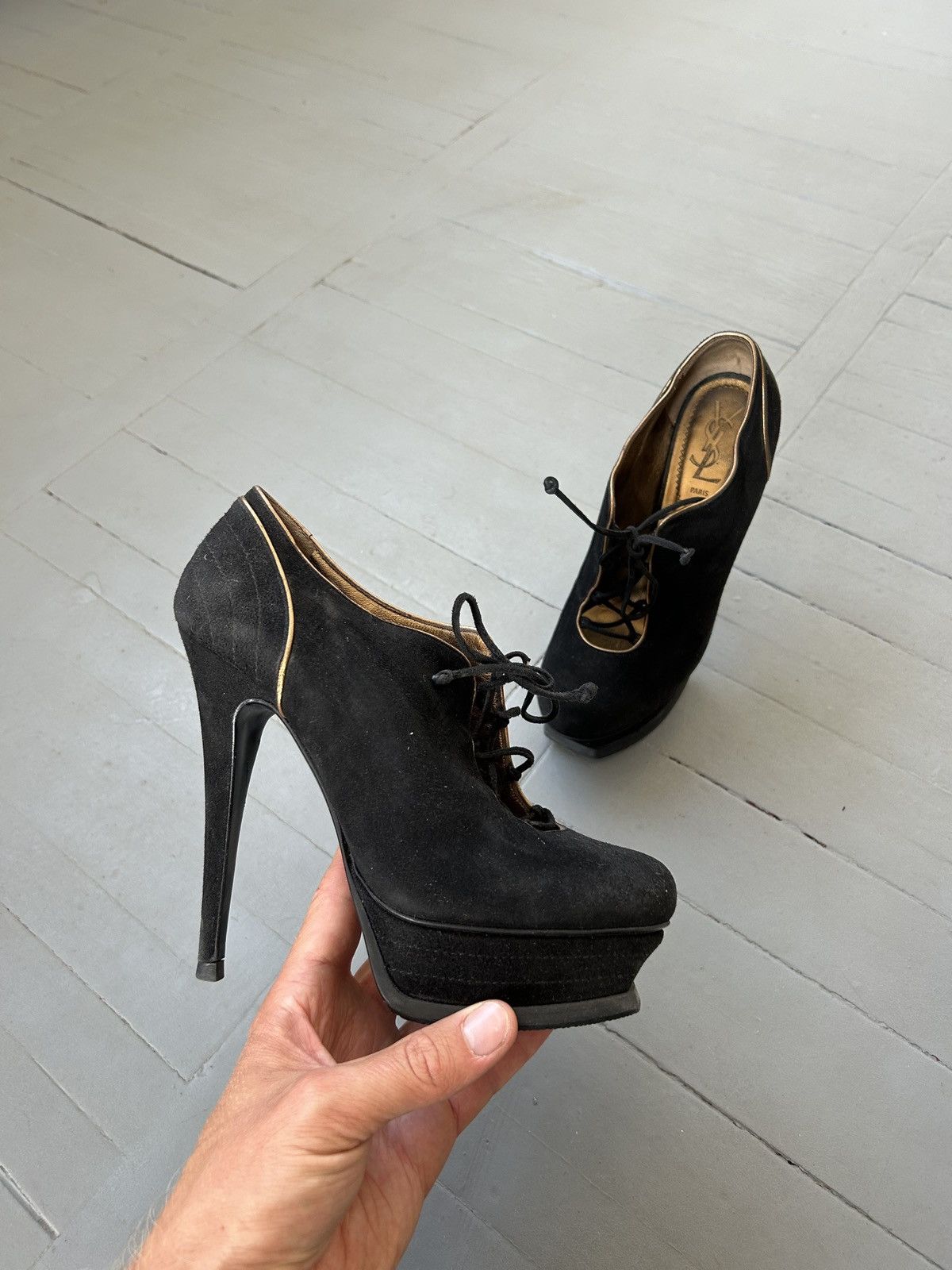 Yves Saint Laurent YSL Yves Saint Laurent heels Size US 7 / IT 37 - 1 Thumbnail