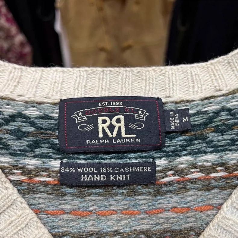 RRL Ralph Lauren RRL Ralph Lauren Exclusive cashmere sweater Size US M / EU 48-50 / 2 - 3 Thumbnail