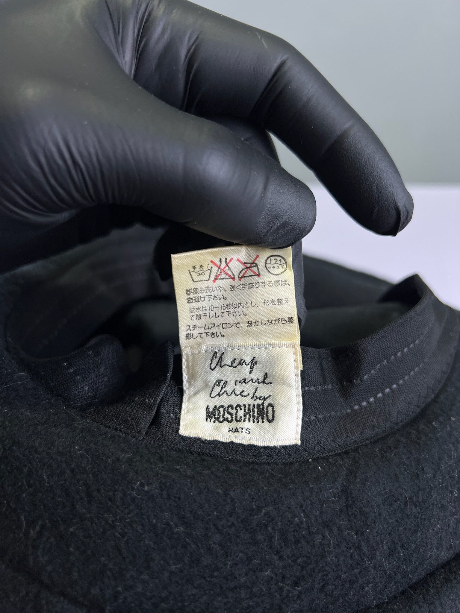 Moschino × Vintage Moschino Bucket Hat (ref18) Size ONE SIZE - 8 Thumbnail