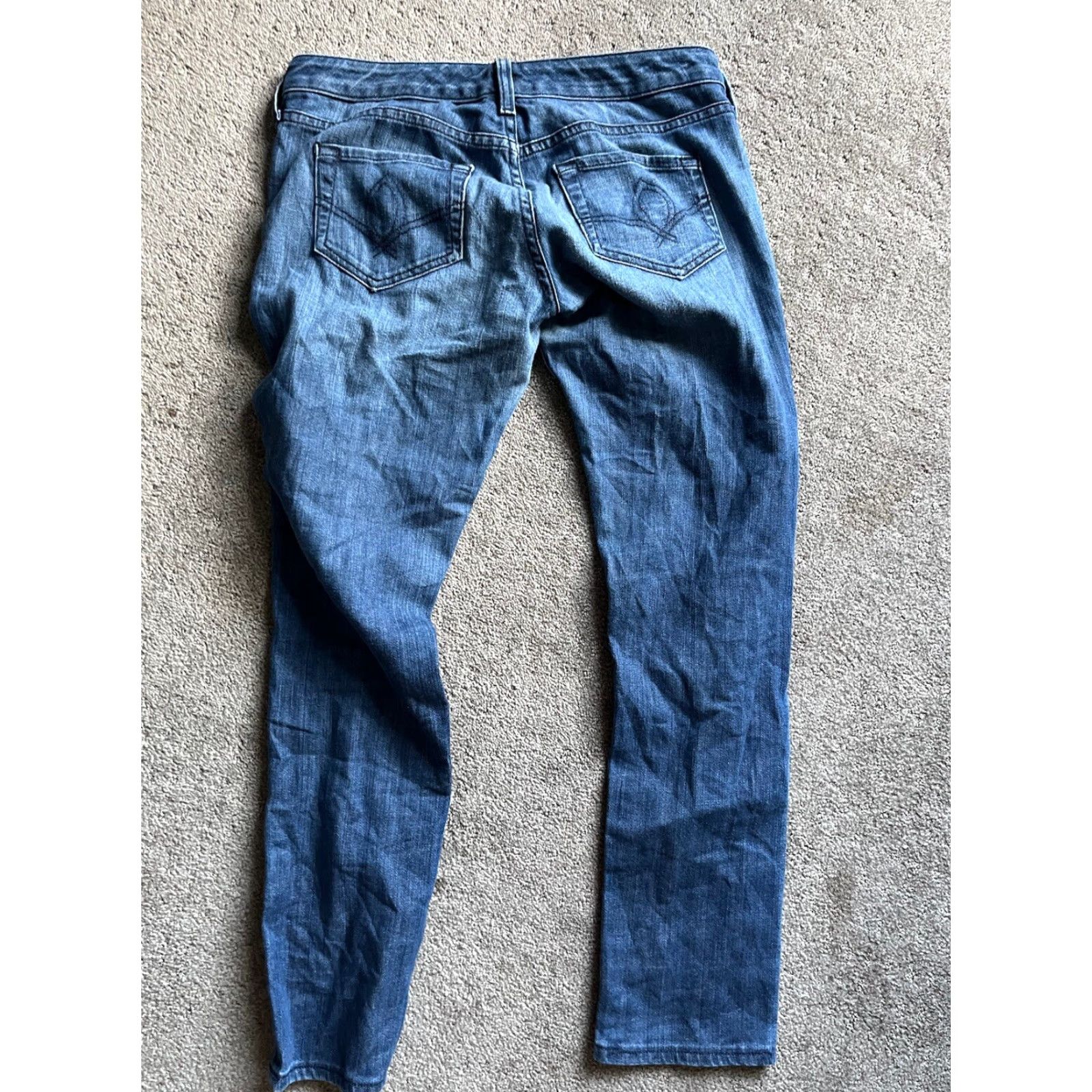 Vintage EVER Women Jeans 27W Skinny Blue Women Size 27" / US 4 / IT 40 - 3 Thumbnail