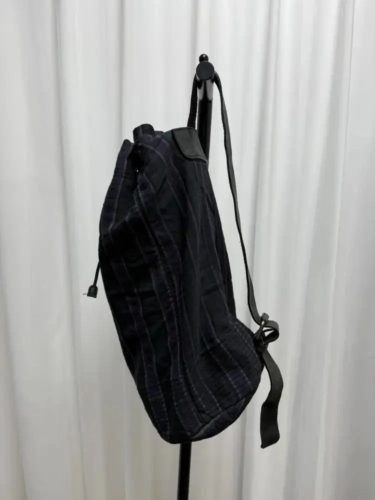 Dries Van Noten Stripe Canvas Bundle Bag-2507