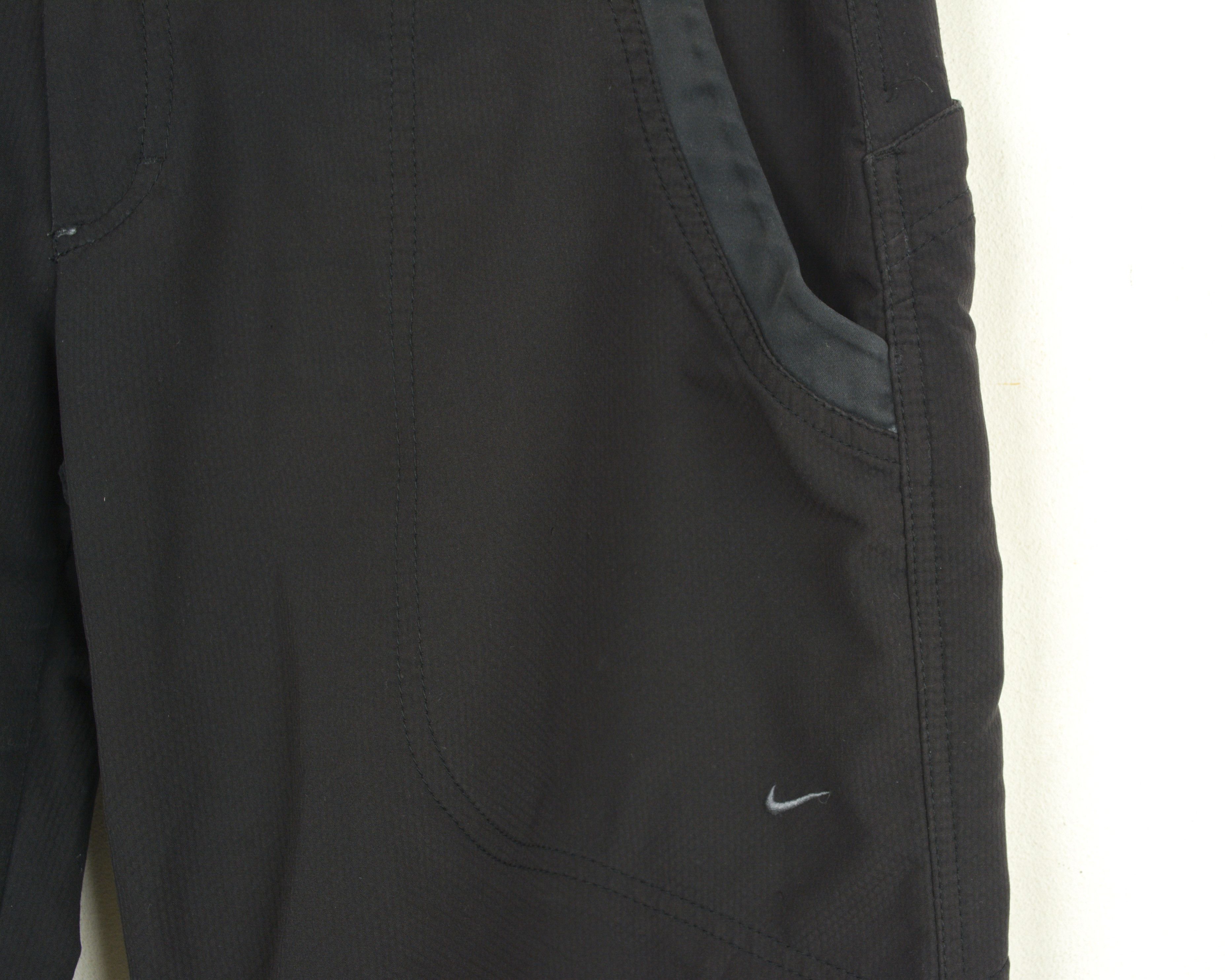 Nike FIT DRY Womens L Bootcut Pants UK 14 Hiking Training Size 30" / US 8 / IT 44 - 3 Thumbnail