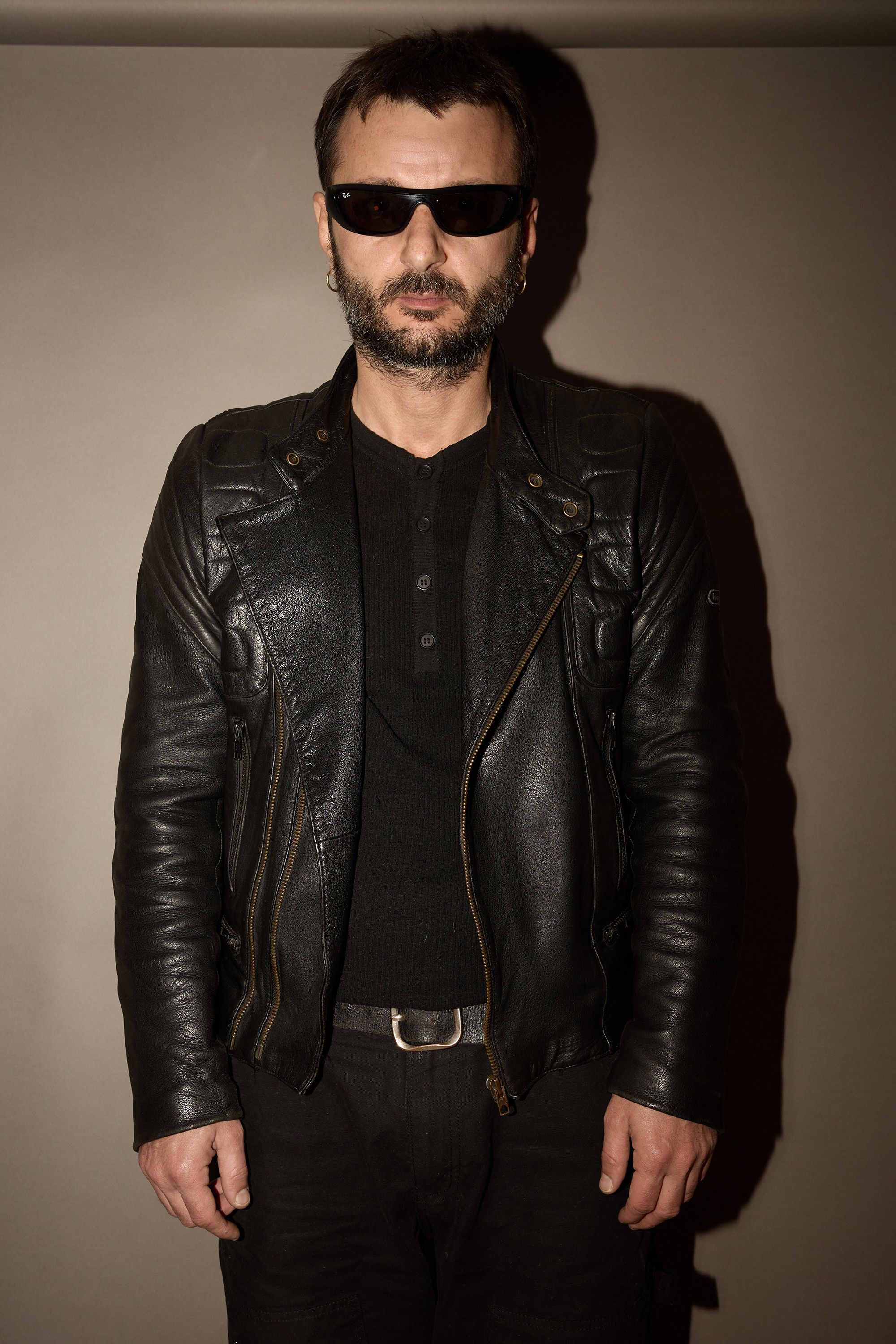 Vintage Vintage Black Leather Biker Jacket Size US S / EU 44-46 / 1 - 2 Thumbnail