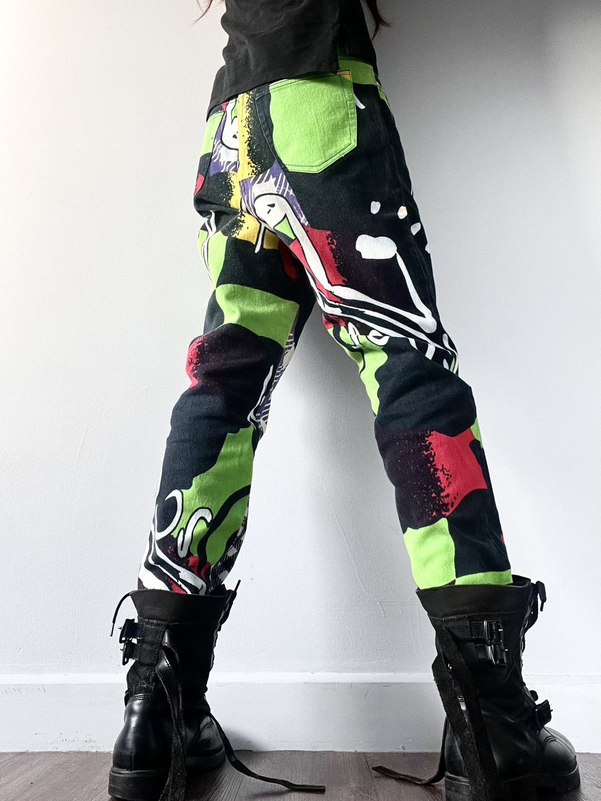 Versace 90s Versace Pantaloni Pants Size US 30 / EU 46 - 5 Thumbnail