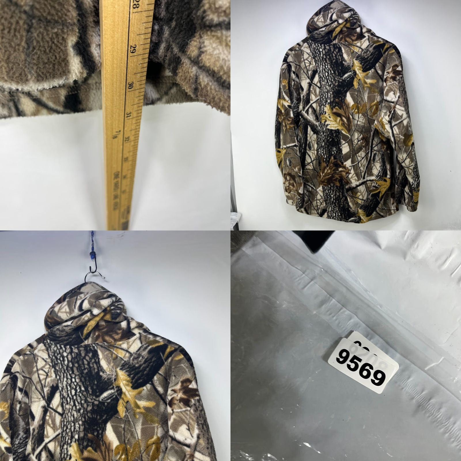 Polo Ralph Lauren VINTAGE Realtree Camo Zip Up Hoodie Fleece Sweatshirt Medium Size US S / EU 44-46 / 1 - 8 Thumbnail