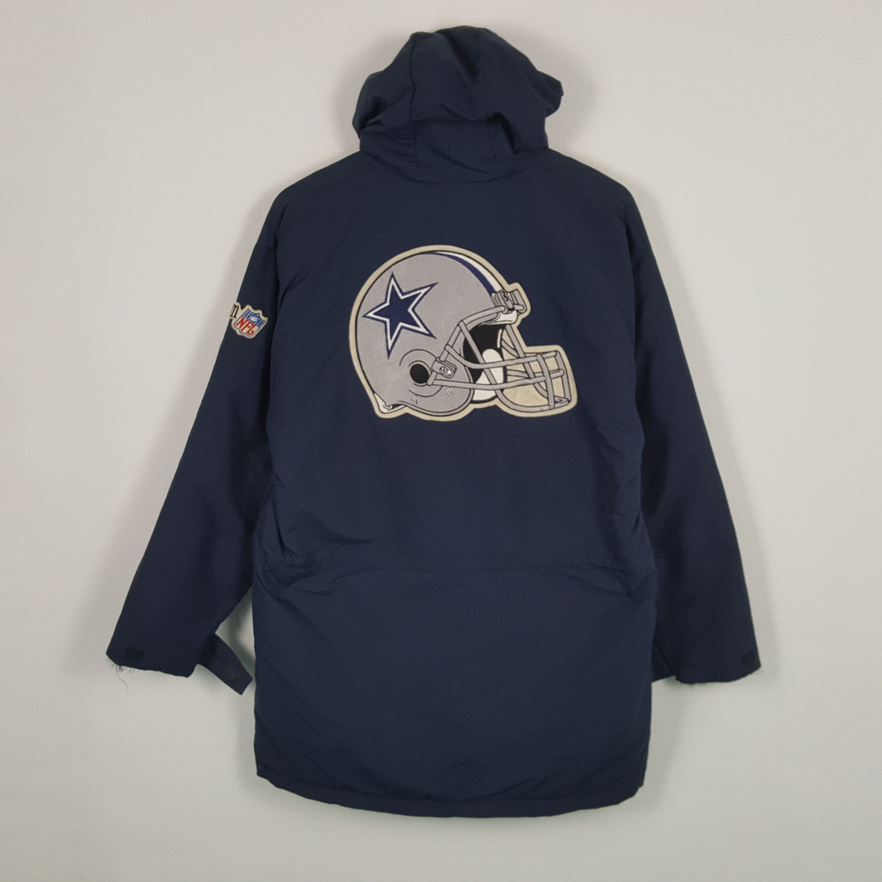 NFL NFL DALLAS COWBOYS American Football Team Long Jacket Size US XL / EU 56 / 4 - 1 Thumbnail