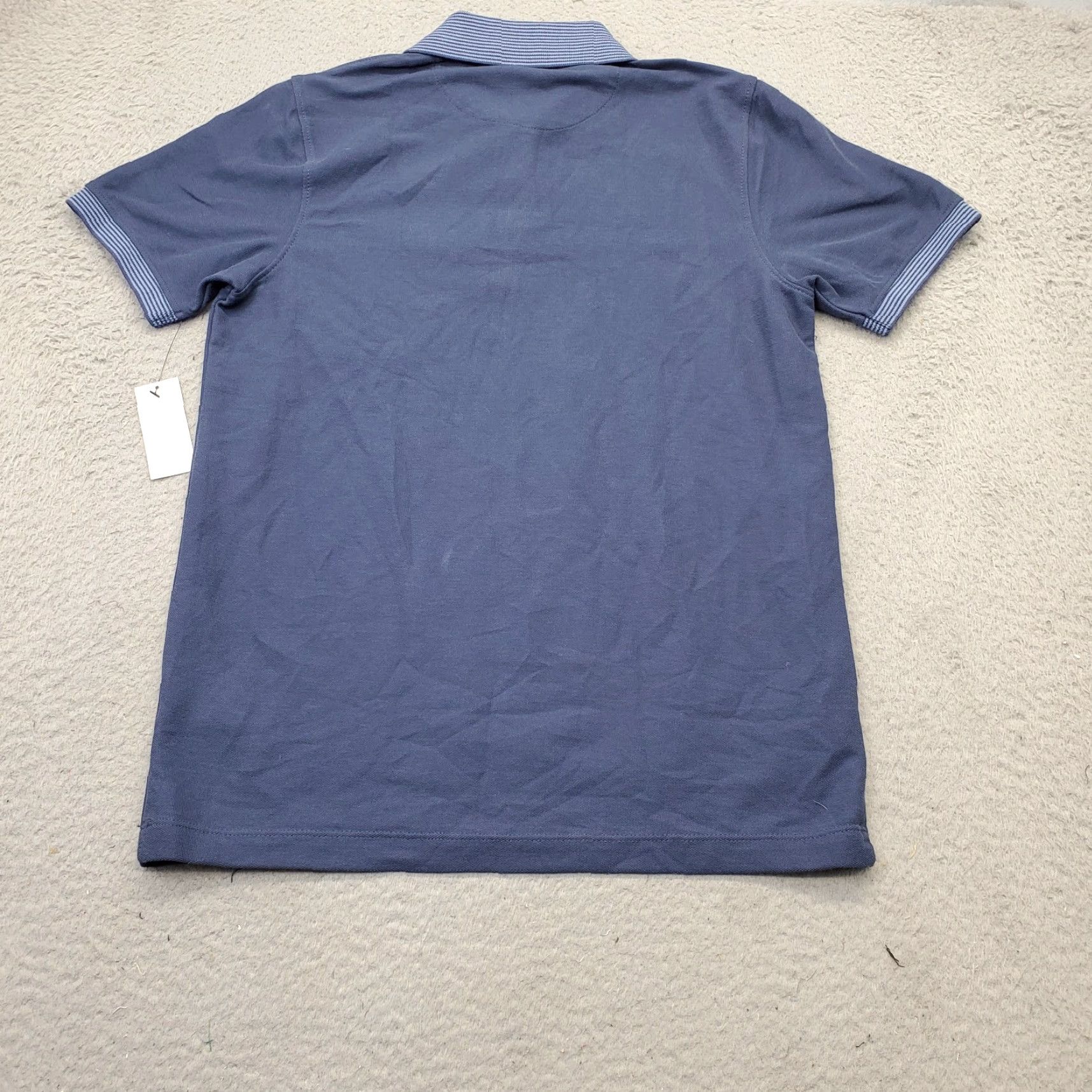 Van Heusen Van Heusen Polo Shirt Mens S Blue Collared Easy Care Stretch NWT Regular Shirt Size US S / EU 44-46 / 1 - 2 Thumbnail