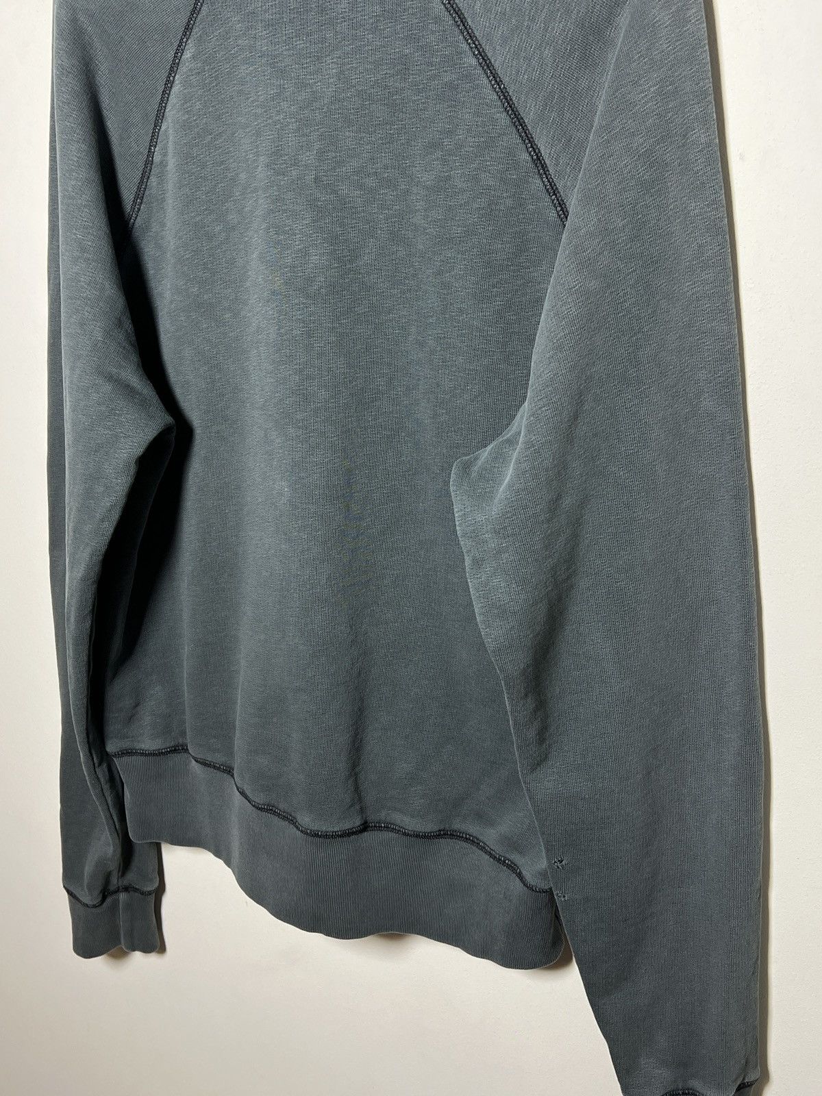 Acne Studios acne y2k washed green crewneck sweatshirt Size US M / EU 48-50 / 2 - 10 Thumbnail