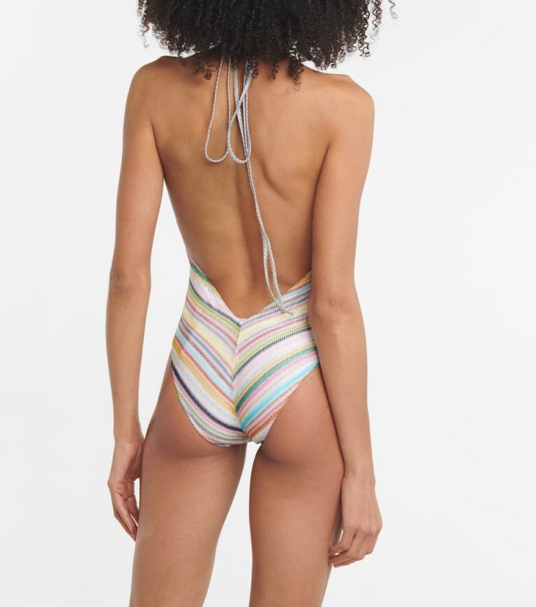 Missoni o1mle0824 One-Piece Swimsuit in Multicolor Size M / US 6-8 / IT 42-44 - 3 Thumbnail