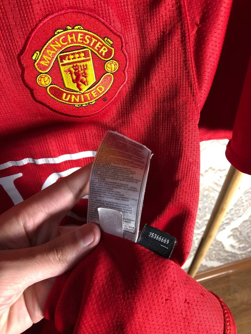 Nike VINTAGE NIKE FC MANCHESTER UNITED ENGLAND SOCCER JERSEY 90s Size US S / EU 44-46 / 1 - 8 Thumbnail