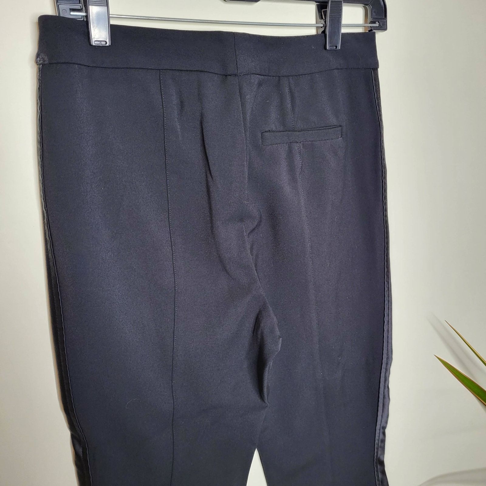 Bailey 44 Bailey 44 Kempner Tuxedo Stripe Pant - Black Size 28" / US 6 / IT 42 - 6 Thumbnail