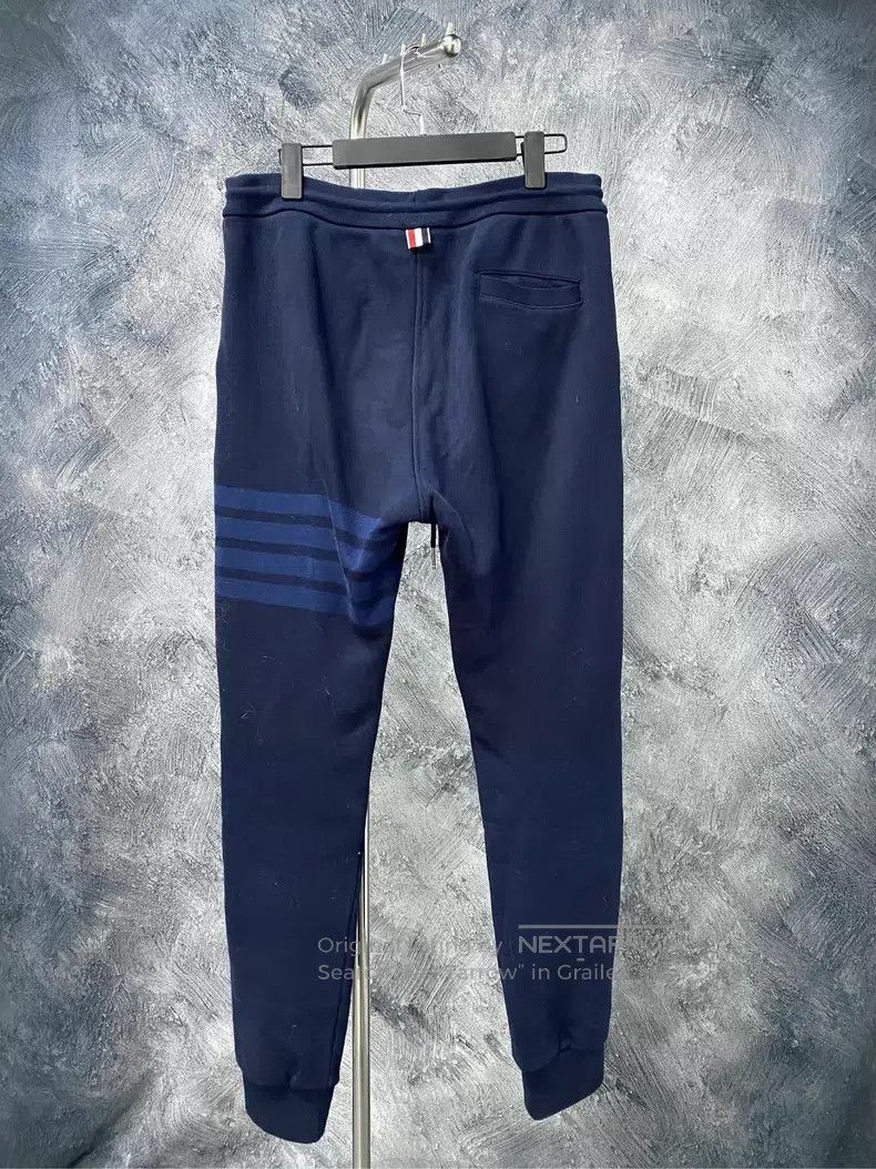 Thom Browne Thom Browne size 2 Navy Blue Drawstring Sweatpants Size US 32 / EU 48 - 2 Thumbnail