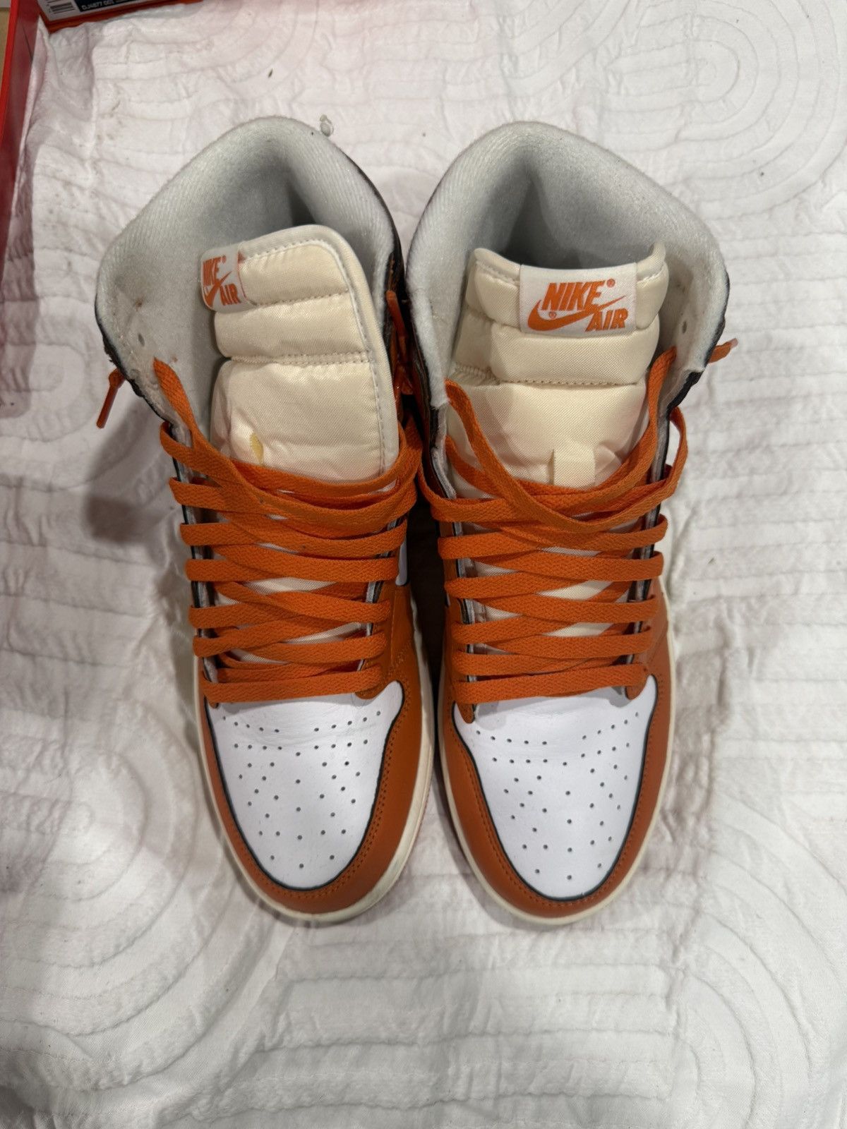 Jordan Brand Air Jordan 1 orange/white size 11.5 Size US 11.5 / IT 41.5 - 4 Thumbnail