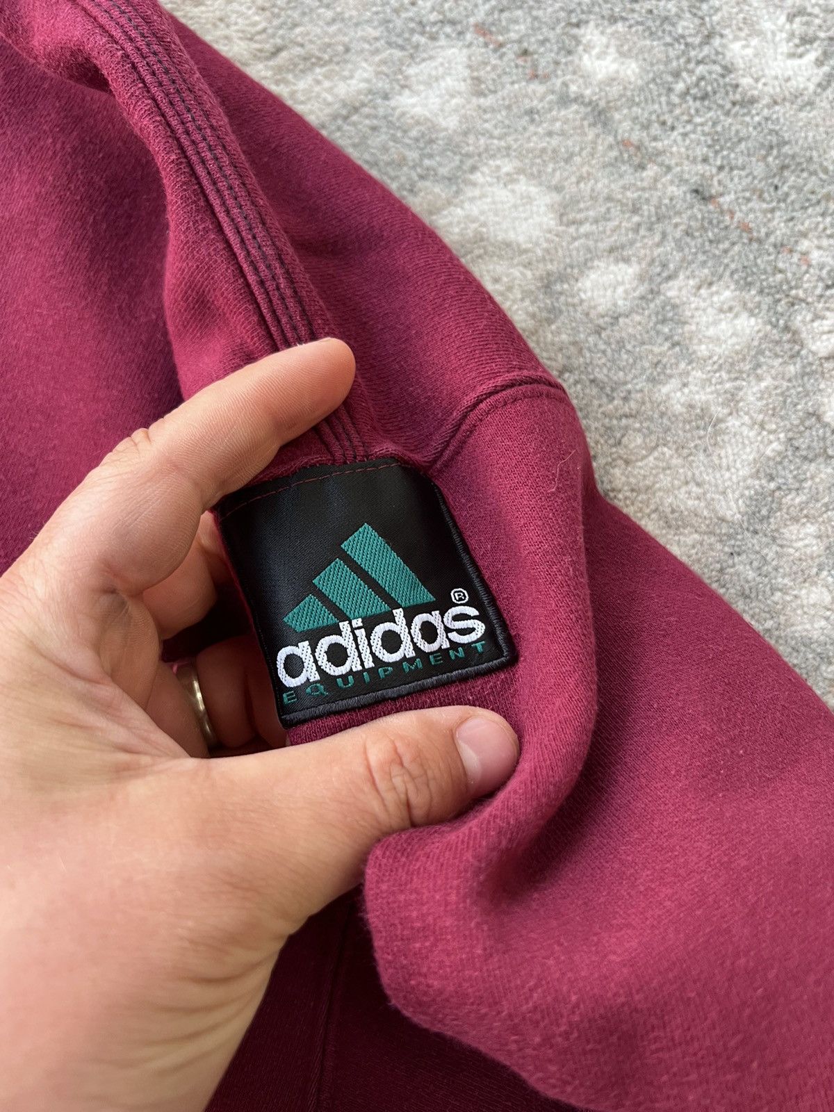 Adidas × Vintage Adidas Equipment Vintage Sweatshirt Size US M / EU 48-50 / 2 - 3 Thumbnail