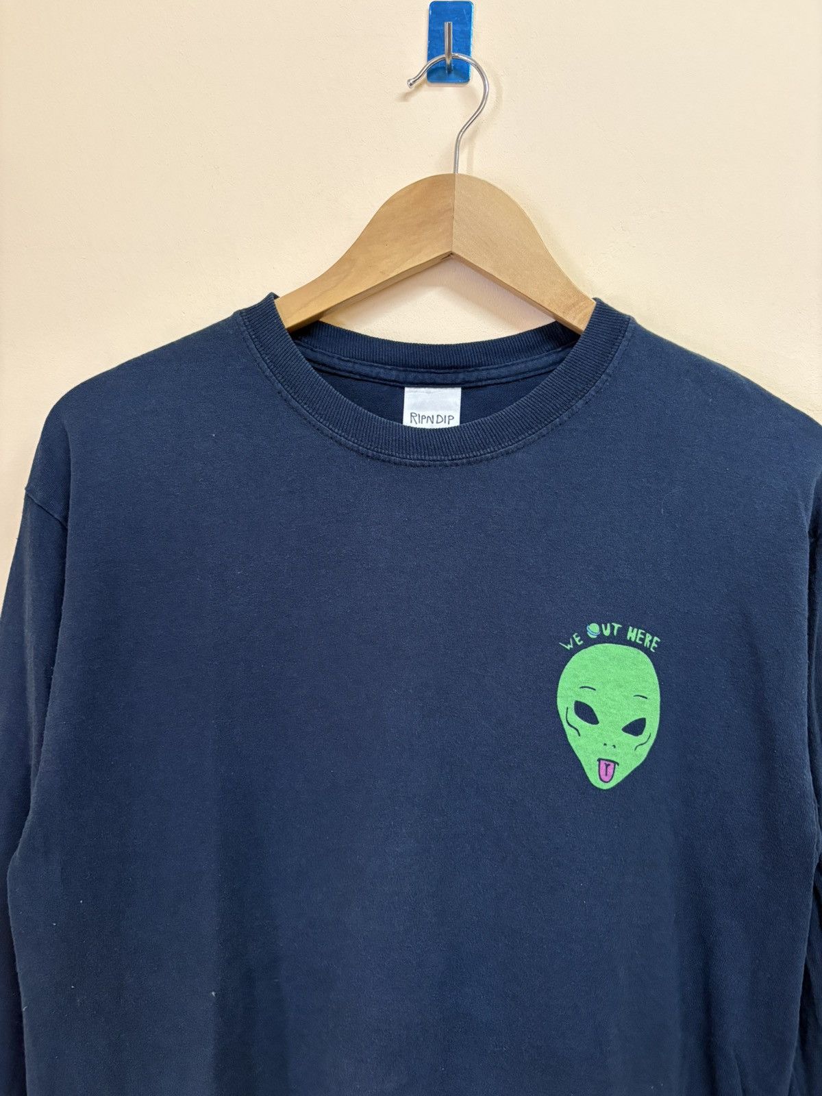 RIPNDIP Vintage Y2k Ripndip Alien Skateboard Streetwear T-Shirt Size US M / EU 48-50 / 2 - 3 Thumbnail