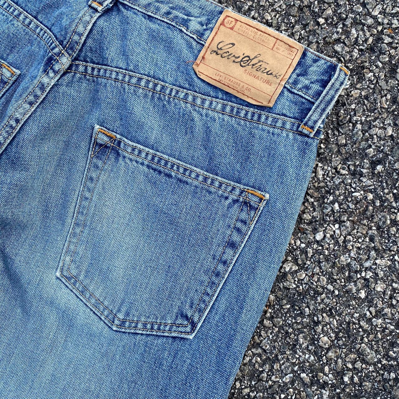 Levi's 💥Best Offer💥Vintage Levis Signature Baggy Denim Size US 34 / EU 50 - 11 Thumbnail