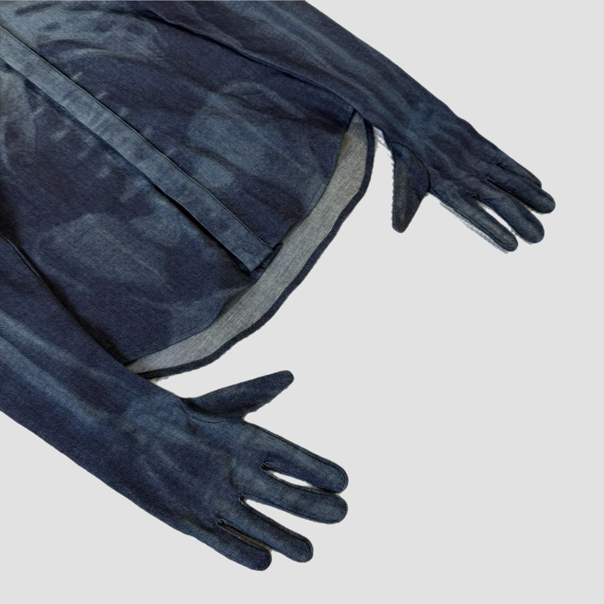 Off-White Off-White Body Scan X-Ray Denim Hoodie Size US M / EU 48-50 / 2 - 15 Thumbnail