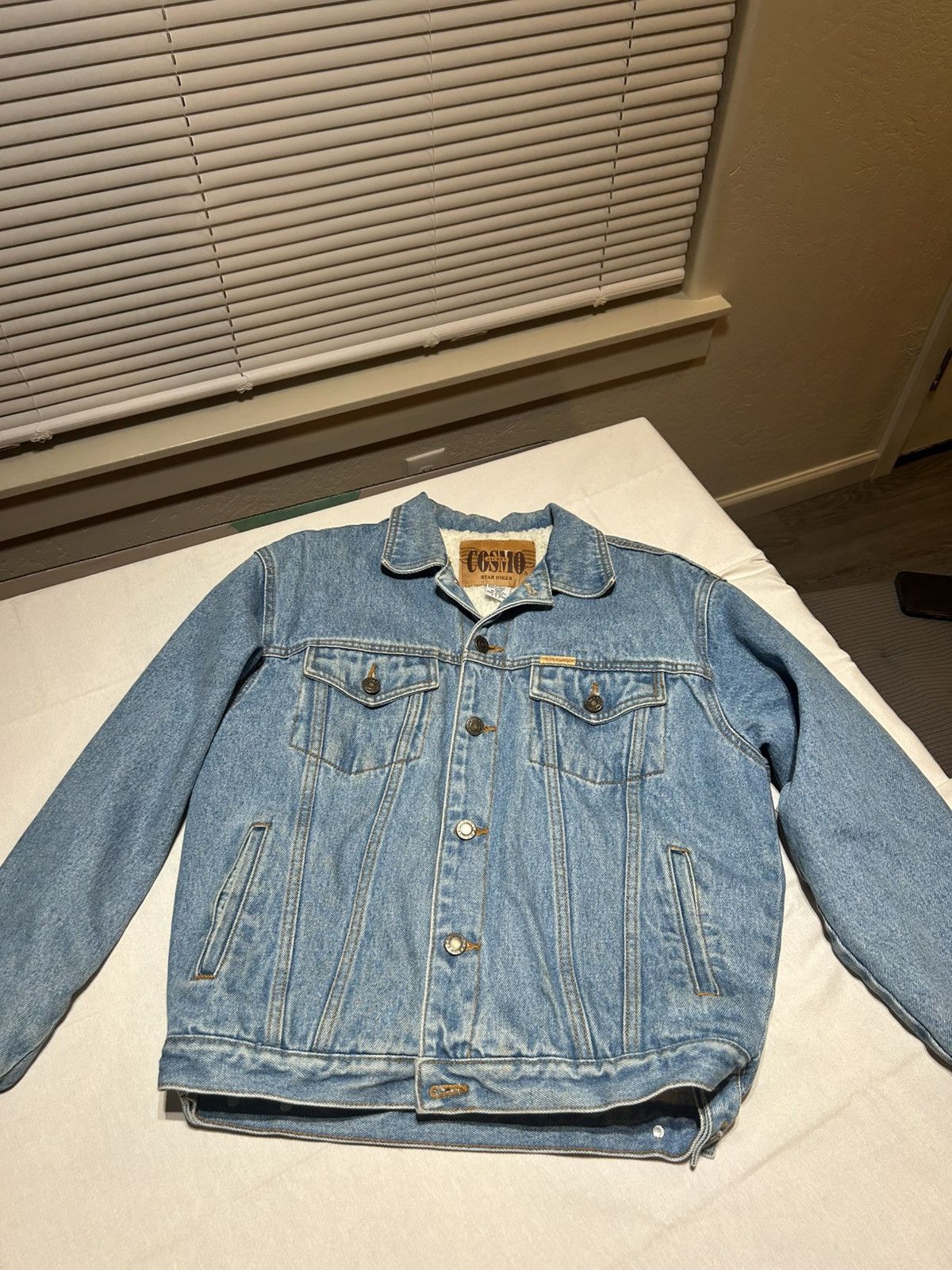 Other Denim Cosmo Star Hiker Jacket -Goat Fur Inlining- Size US S / EU 44-46 / 1 - 2 Thumbnail