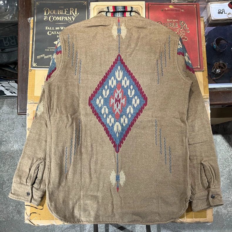 RRL Ralph Lauren RRL Ralph Lauren Southwest style shirt Size US M / EU 48-50 / 2 - 3 Thumbnail