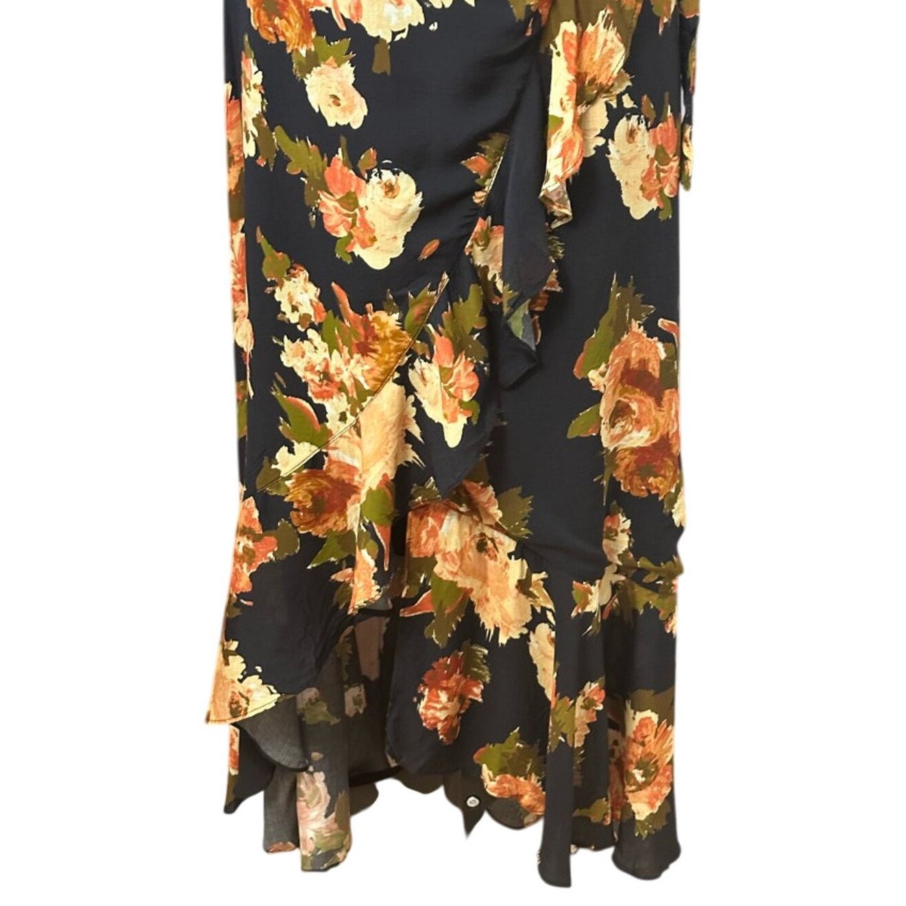 Other BTFL-Life Wrap Dress Maxi Ruffle Hem Floral Print Women’s XS Size XS / US 0-2 / IT 36-38 - 4 Thumbnail