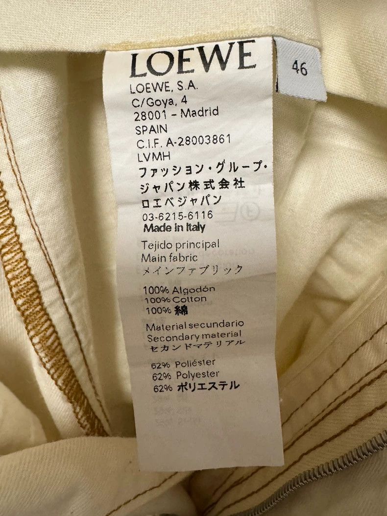 Loewe LOEWE Printed pattern casual trousers Size 30" / US 8 / IT 44 - 4 Thumbnail