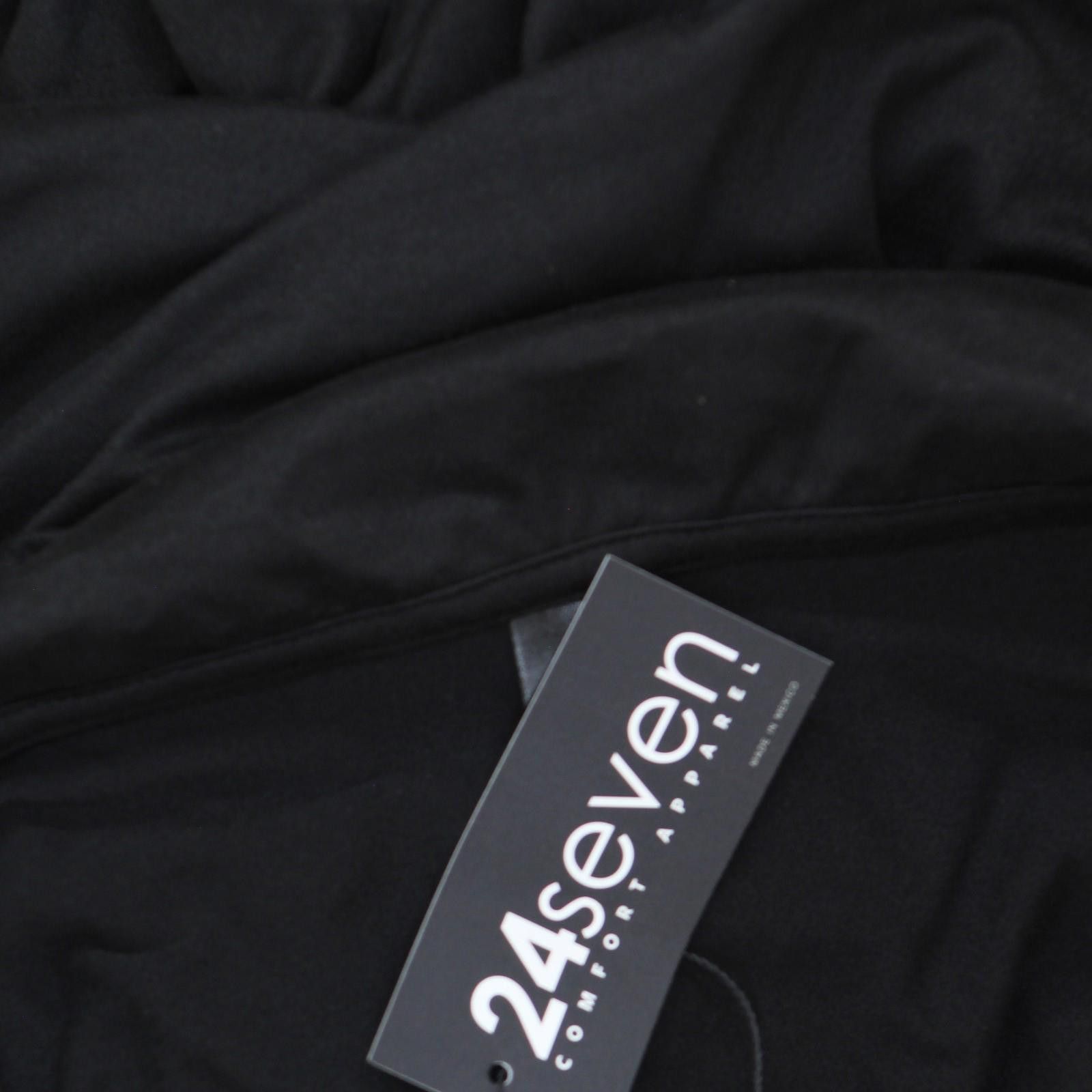 Other Nwt 24seven Comfort Apparel Belted Faux Wrap Dress Black 1x Size XL / US 12-14 / IT 48-50 - 3 Thumbnail