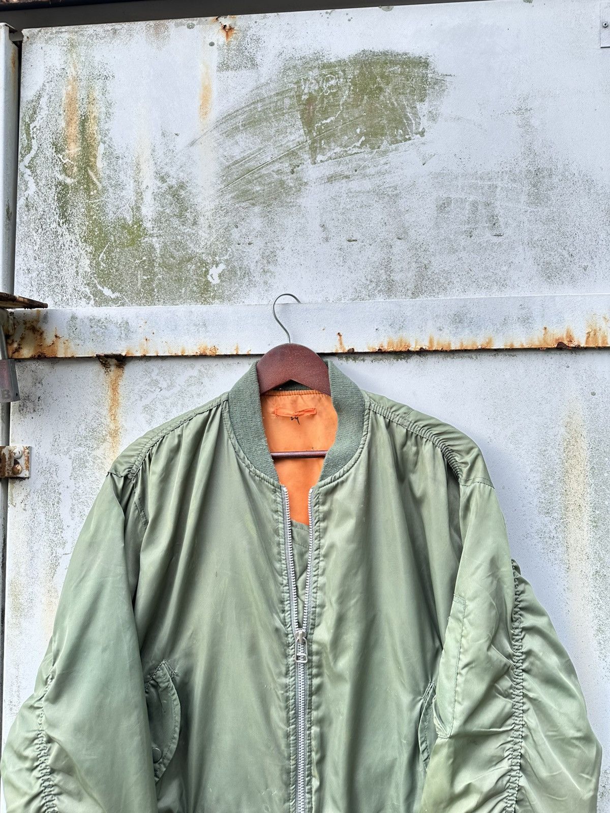Vintage 🪖Vintage MA-1 Man Intermediate Bomber Jacket Size US M / EU 48-50 / 2 - 4 Thumbnail
