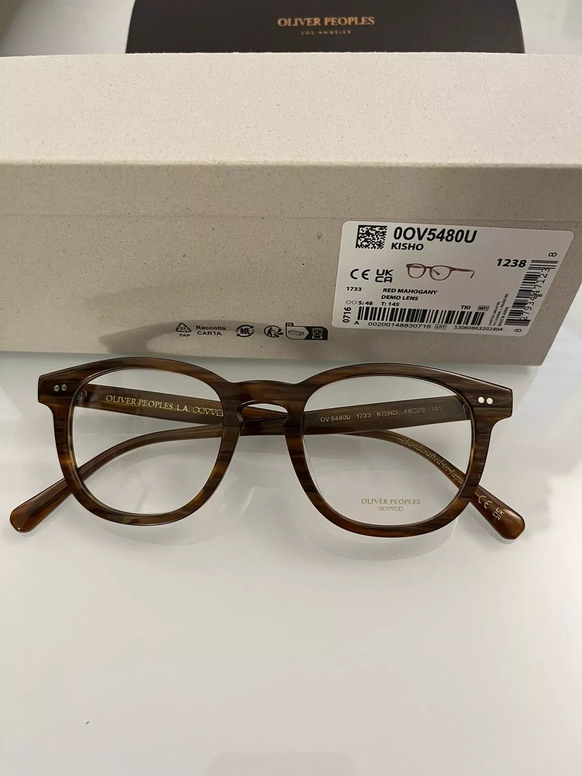 Oliver Peoples KISHO 48mm Optical Size ONE SIZE - 2 Thumbnail