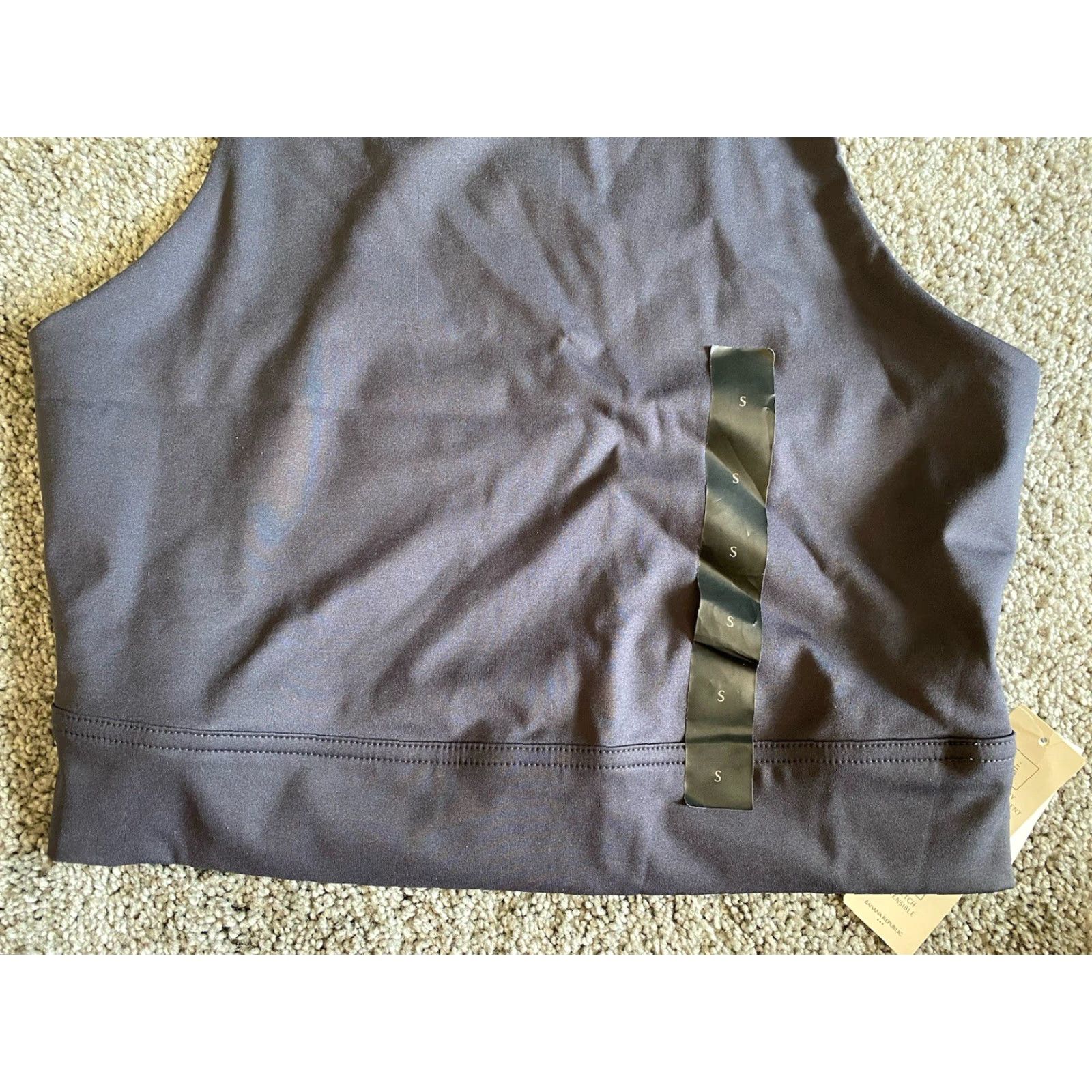 Banana Republic Banana Republic Tank Top Women S Quick Dry Stretch Sleeveless Gray Pullover Casual Workwear, Classic Preppy Designer Sports Outdoor NWT New Size S / US 4 / IT 40 - 6 Thumbnail