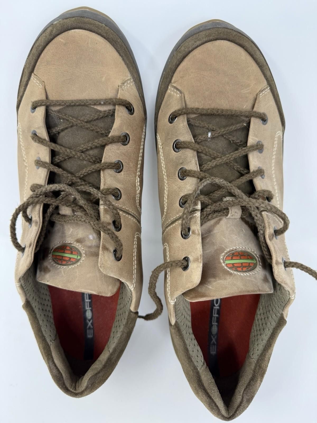 ExOfficio Exofficio Brown leather lace up shoes size 13 Size US 12 / IT 42 - 9 Thumbnail