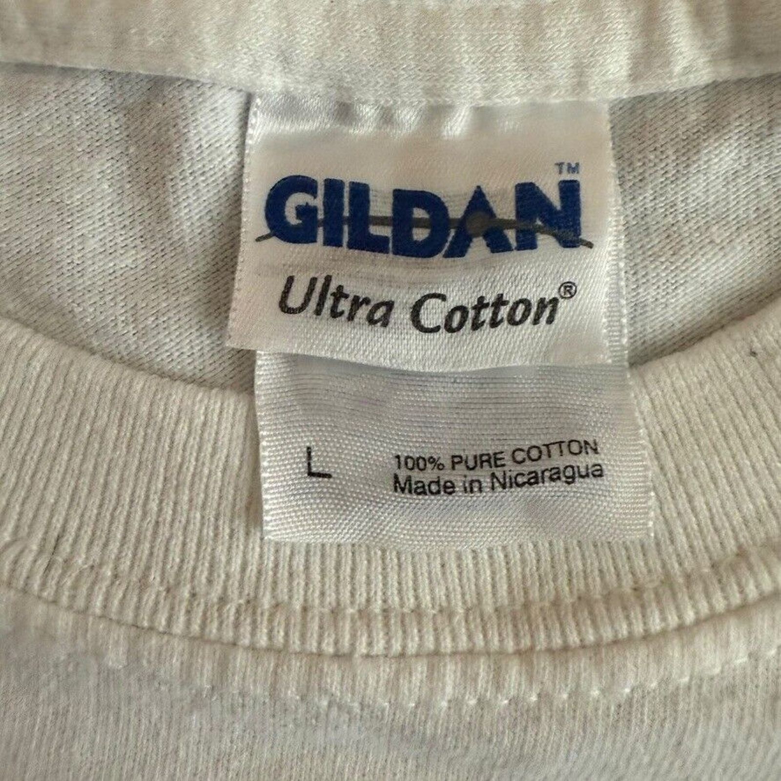 Gildan Trash Talk Hardcore Band 2008 Tour White T-Shirt Size L Size US L / EU 52-54 / 3 - 3 Thumbnail