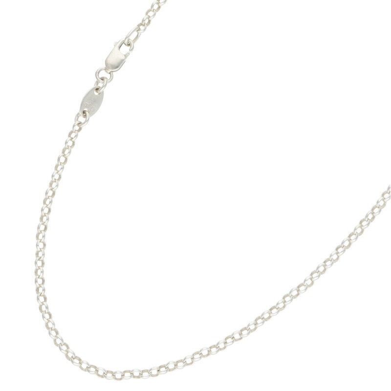 Chrome Hearts Silver Roll Chain Necklace