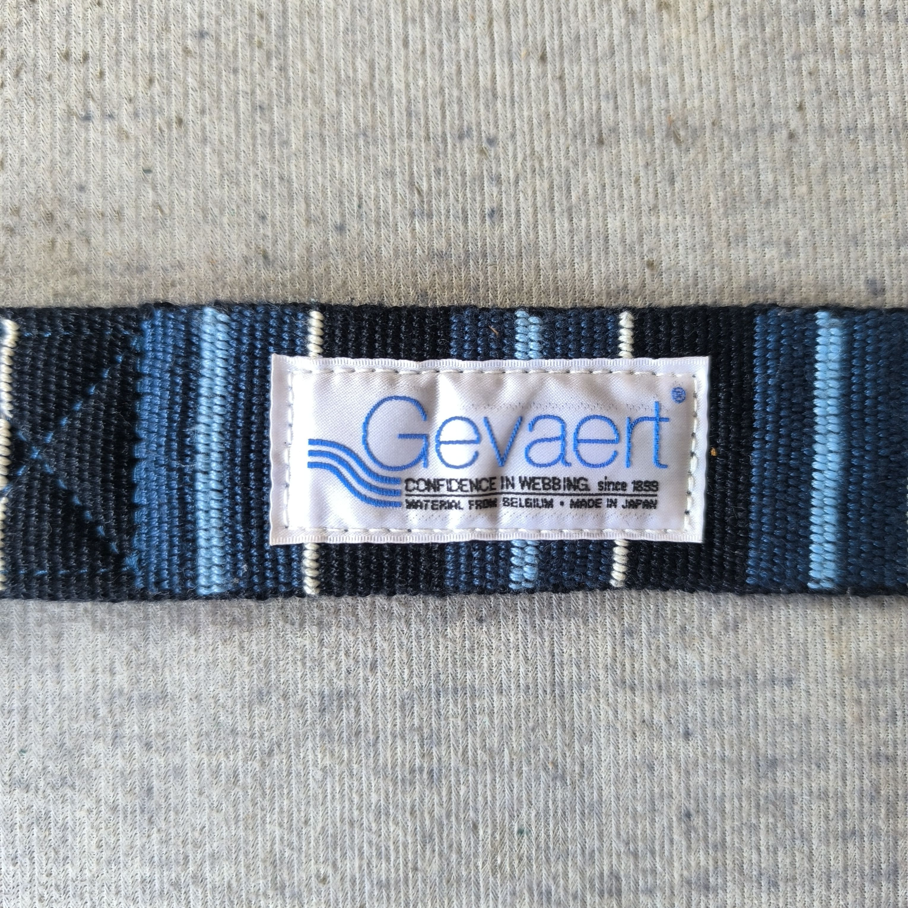 Global Work ⚙️ Gevaert x global work stripes made in japan webbing belt Size ONE SIZE - 6 Thumbnail