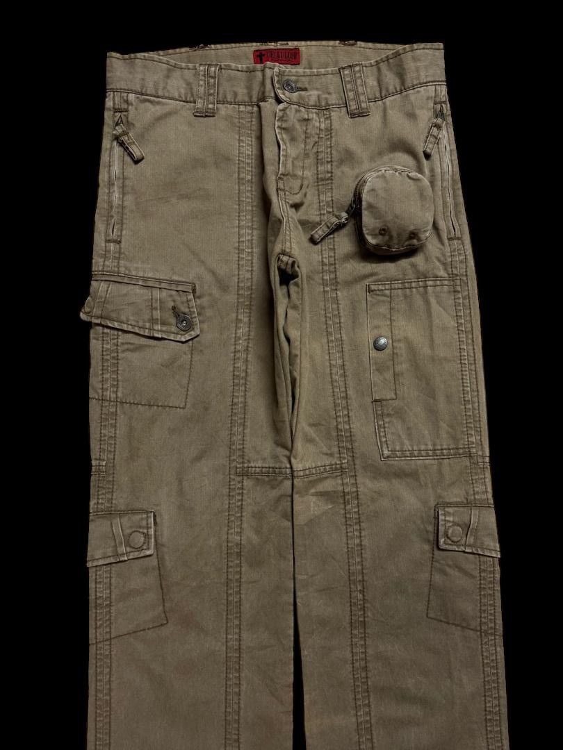 20471120 RARE 90s Style Inspired Military Multipocket Tactical Cargo Size US 29 - 3 Thumbnail