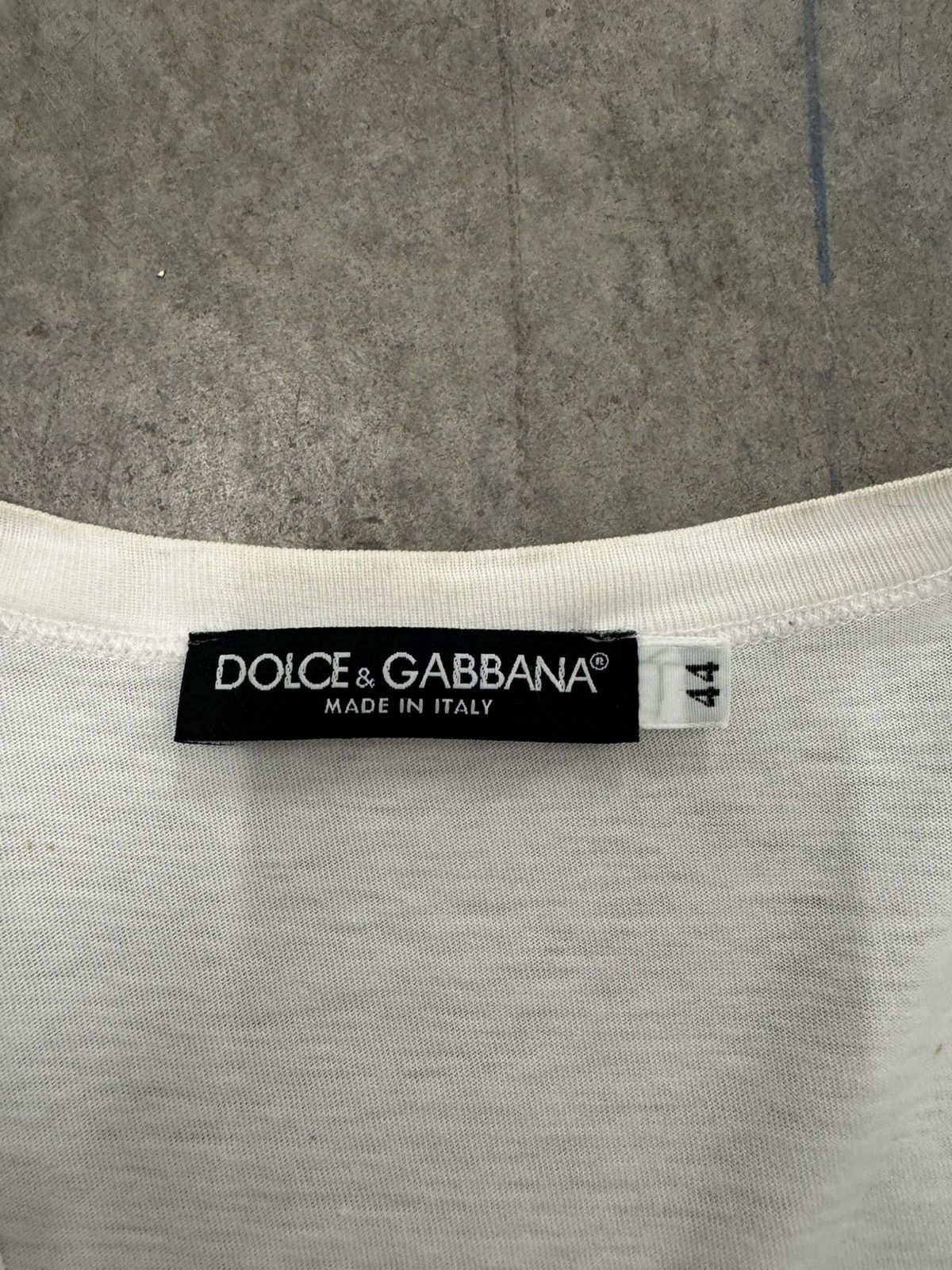Dolce & Gabbana SS2006 Dolce Gabbana “I love Portofino” tee Size US S / EU 44-46 / 1 - 4 Thumbnail