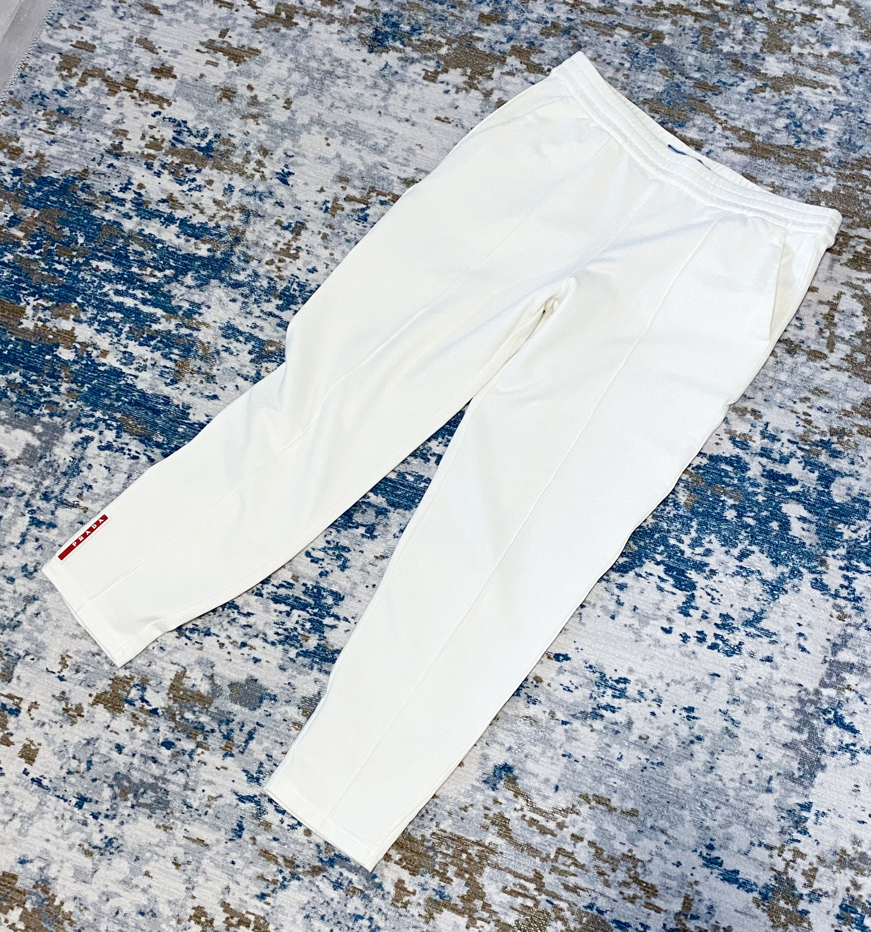 Prada Prada Milano Drawstring Waist Red Tab Joggers Size 27" / US 4 / IT 40 - 6 Thumbnail