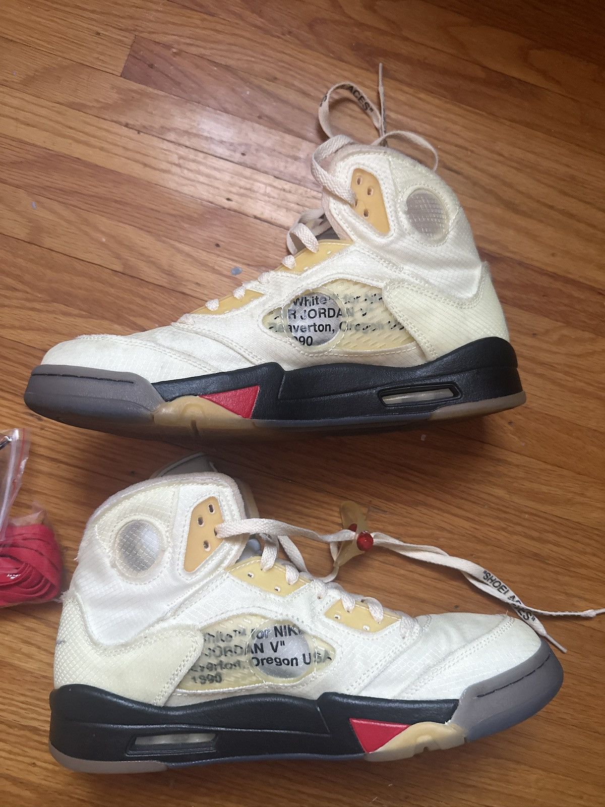 Nike Jordan 5 off white Size US 10 / EU 43 - 6 Thumbnail