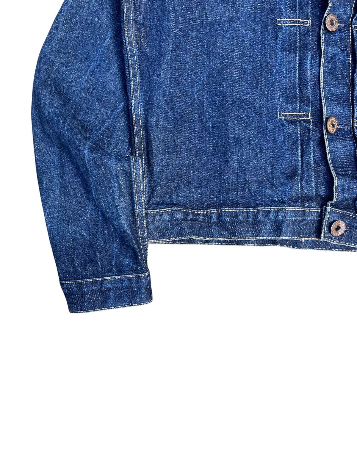 Japanese Brand Type 1 Denim Jacket Cinch Back Size US M / EU 48-50 / 2 - 3 Thumbnail