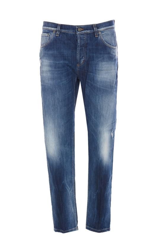 DONDUP Men Straight Pants UP434 DS0107 HV3800 Blue