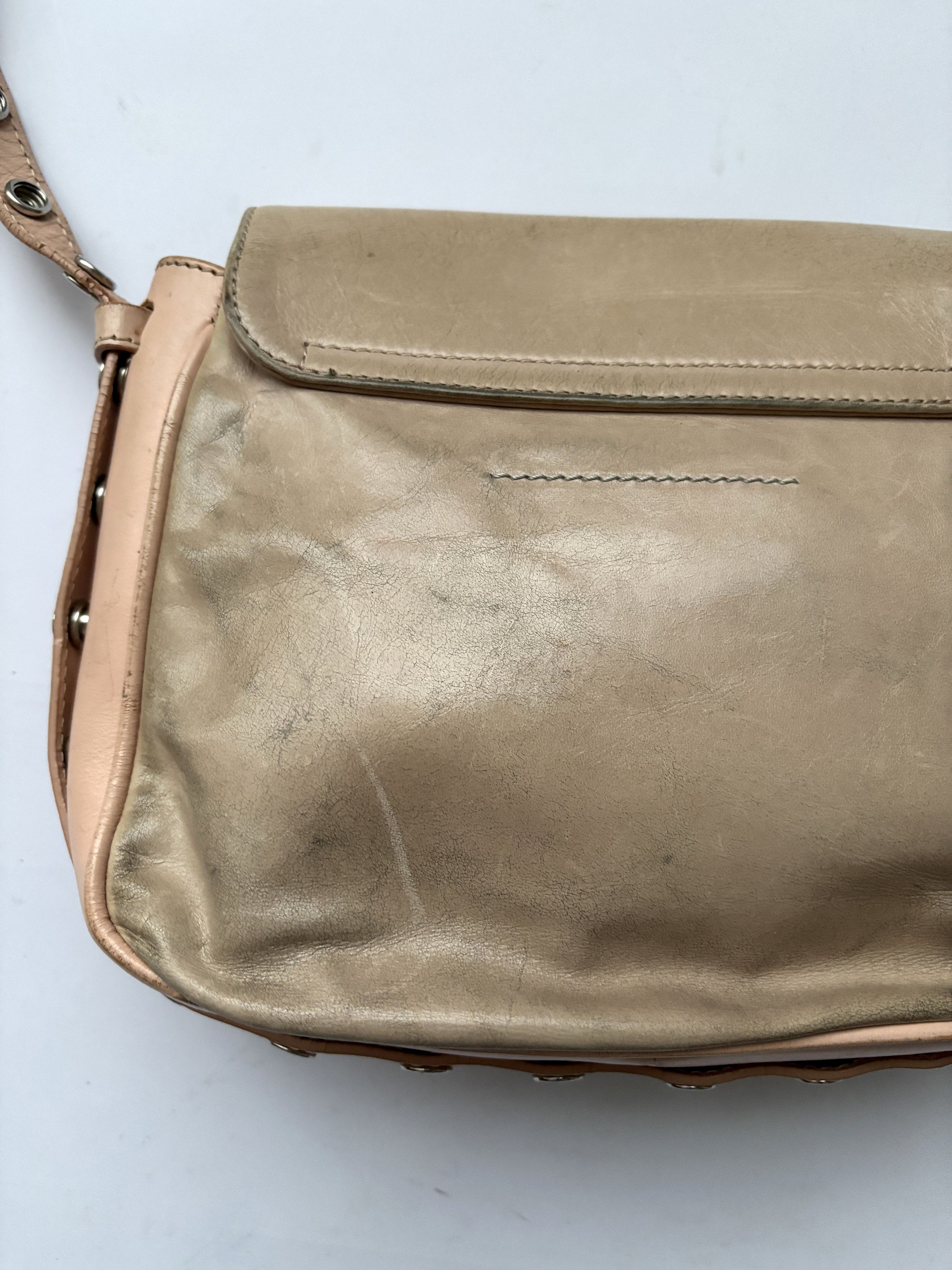Maison Margiela ⚡️QUICK SALE⚡️2017 Margiela MM6 Beige/Pink Upside Down Bag Size ONE SIZE - 11 Thumbnail